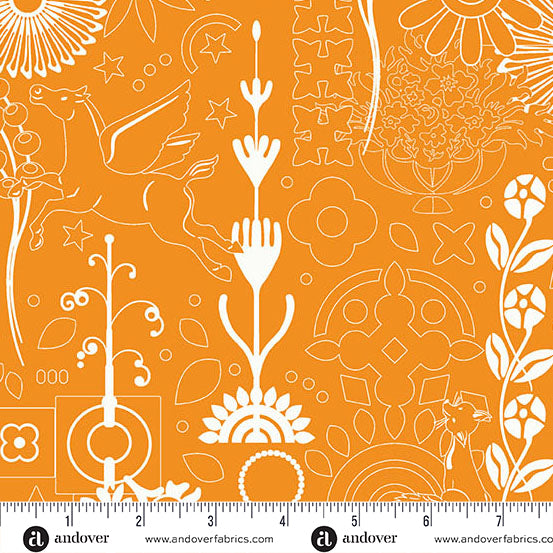 Sun Print 2025 | Alison Glass | Cameo - Retriever | Andover Fabric