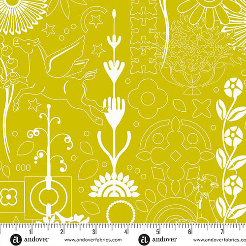 Sun Print 2025 | Alison Glass | Cameo - Snake | Moda Fabrics