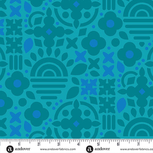 Sun Print 2025 | Alison Glass | This & That - Hummingbird | Andover Fabrics