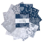 8 Nights, 8 Lights | 5" Charm Pack | Riley Blake Designs | Tara Reed | Hanukkah Fabric