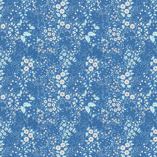 Pocket Posies | FIGO Fabrics | Prairie - Blue