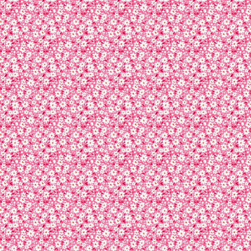 Pocket Posies | FIGO Fabrics | Daisies - Pink