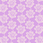 Indelible | Anna Maria Textiles | Anemone - Lilac | Northcott Fabrics