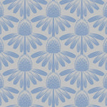 Indelible | Anna Maria Textiles | Coneflower - Sky | Northcott Fabrics