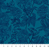 Indelible | Anna Maria Textiles | Peony - Ocean | Northcott Fabrics