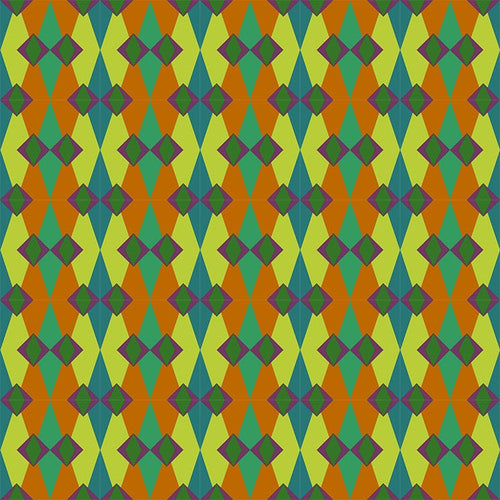 Jumpstart | Anna Maria Textiles | Fractal - Leaf | Northcott Fabrics