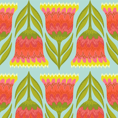 Jumpstart | Anna Maria Textiles | Celosia - Lime | Northcott Fabrics