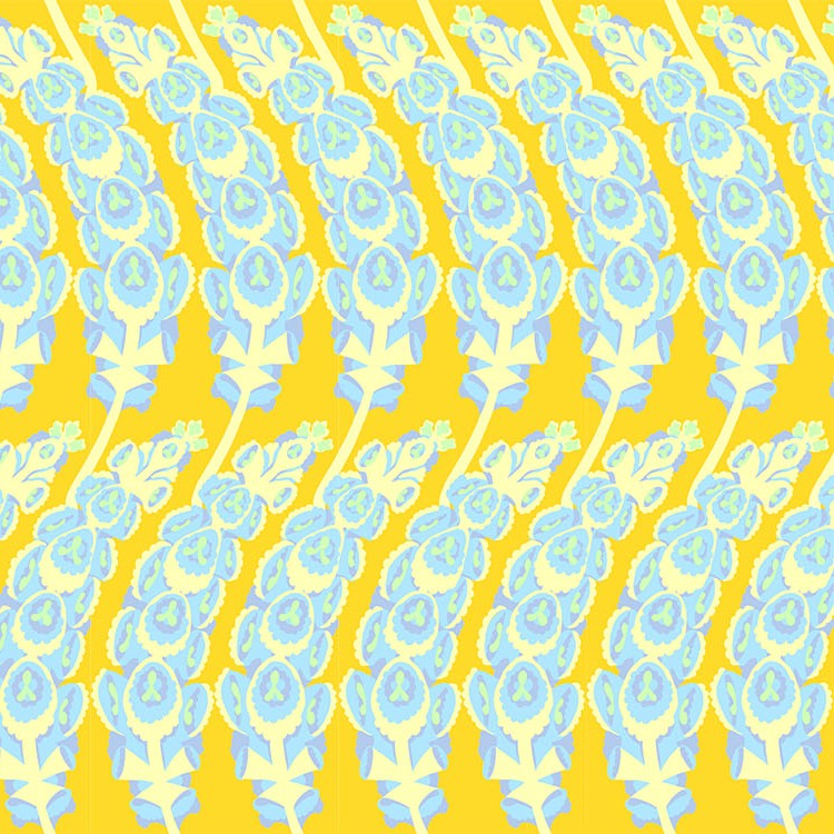 Jumpstart | Anna Maria Textiles | Bells of Ireland - Sunny | Northcott Fabrics