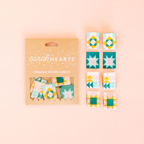 Quilt Block Multipack | Fabric Labels | Sarah Hearts