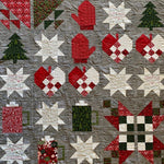 A Wintry Mix | Quilt Pattern | Poorhouse Quilt Designs | Christmas Holiday Winter Quilt Sewing Pattern