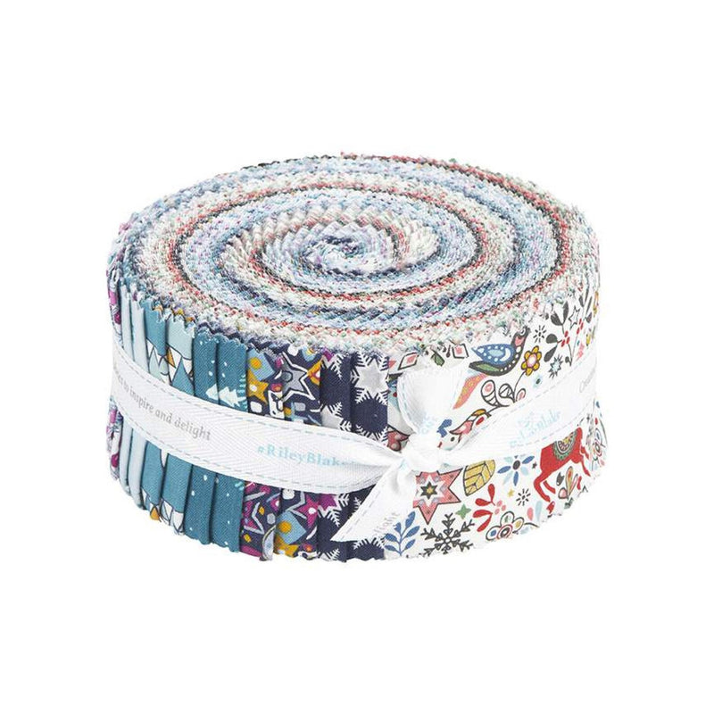 A Woodland Christmas | 2.5" Jelly Roll | Liberty Fabrics | Riley Blake Designs
