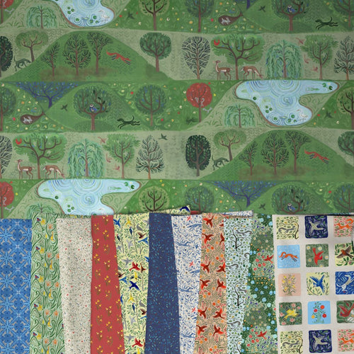 Backyard Wonder | Adam Trest | Fat Quarter Bundle | FreeSpirit Fabrics