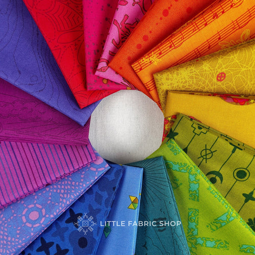 Alison Glass Rainbow Fat Quarter Bundle | Little Fabric Shop Curated Collection