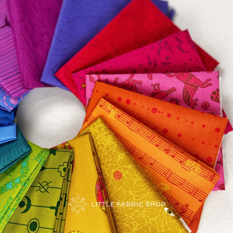 Alison Glass Rainbow Fat Quarter Bundle | Little Fabric Shop Curated Collection