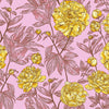 Indelible | Wideback 108" | Anna Maria Textiles | Peony - Sunshine | Northcott Fabrics