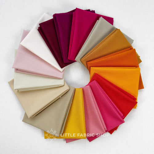 Autumn Bella Solids Fat Quarter Bundle | Moda Fabrics