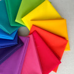 Rainbow Bella Solids Fat Quarter Bundle | Moda Fabrics