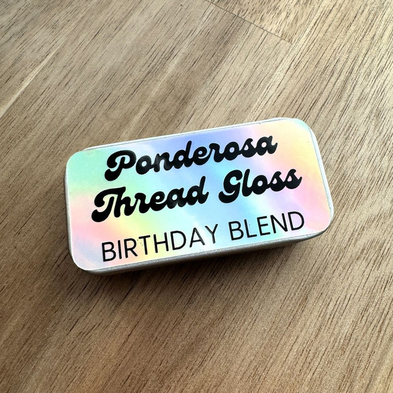 Thread Gloss | Hand Sewing Conditioner | Birthday Blend | Ponderosa Thread Gloss