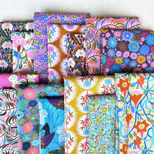 Bloomology | Monika Forsberg | Half Yard Bundle | FreeSpirit Fabrics | Conservatory Craft
