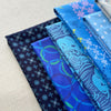 Blue | Stash Builder Half Yard Bundle | Little Fabric Shop