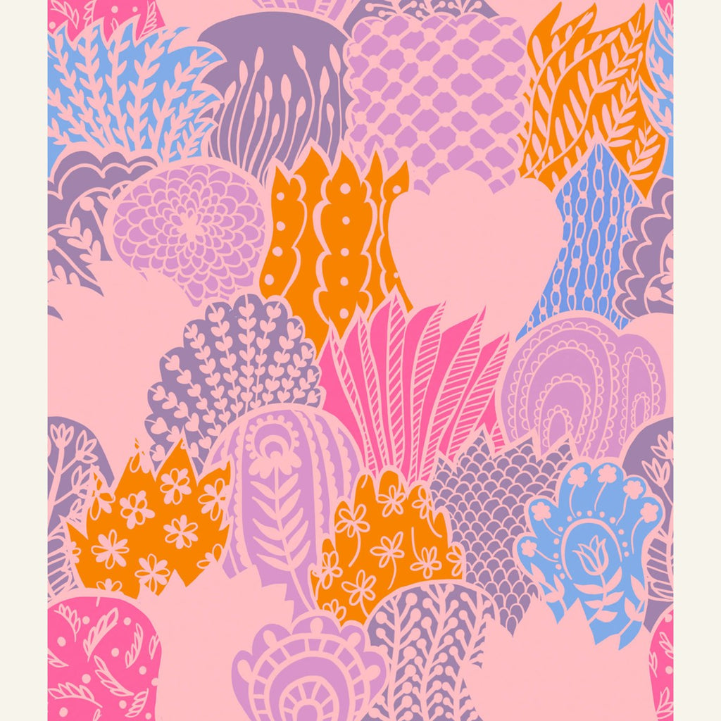 Brave | Anna Maria Horner | Scales - Pink | FreeSpirit Fabrics