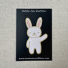 Bunny Patch | Ruby Star Society | Embroidered Patch | Rashida Coleman Hale