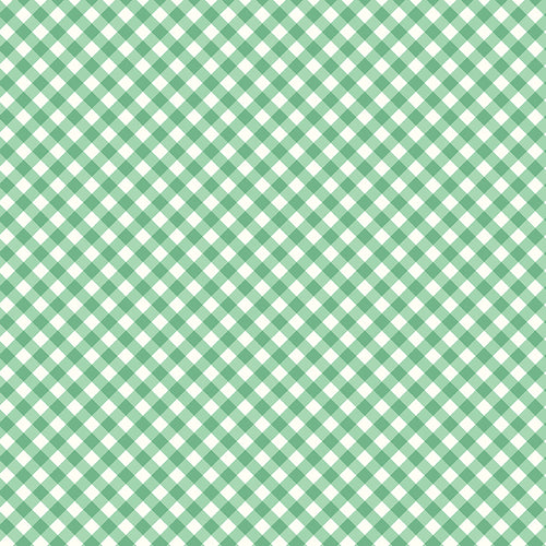 Bee Gingham | Lori Holt | 1/4" Diagonal Tammy Alpine | Riley Blake Designs