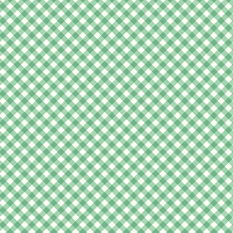 Bee Gingham | Lori Holt | 1/4" Diagonal Tammy Alpine | Riley Blake Designs