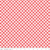 Bee Gingham | Lori Holt | 1/4" Diagonal Tammy Cayenne | Riley Blake Designs