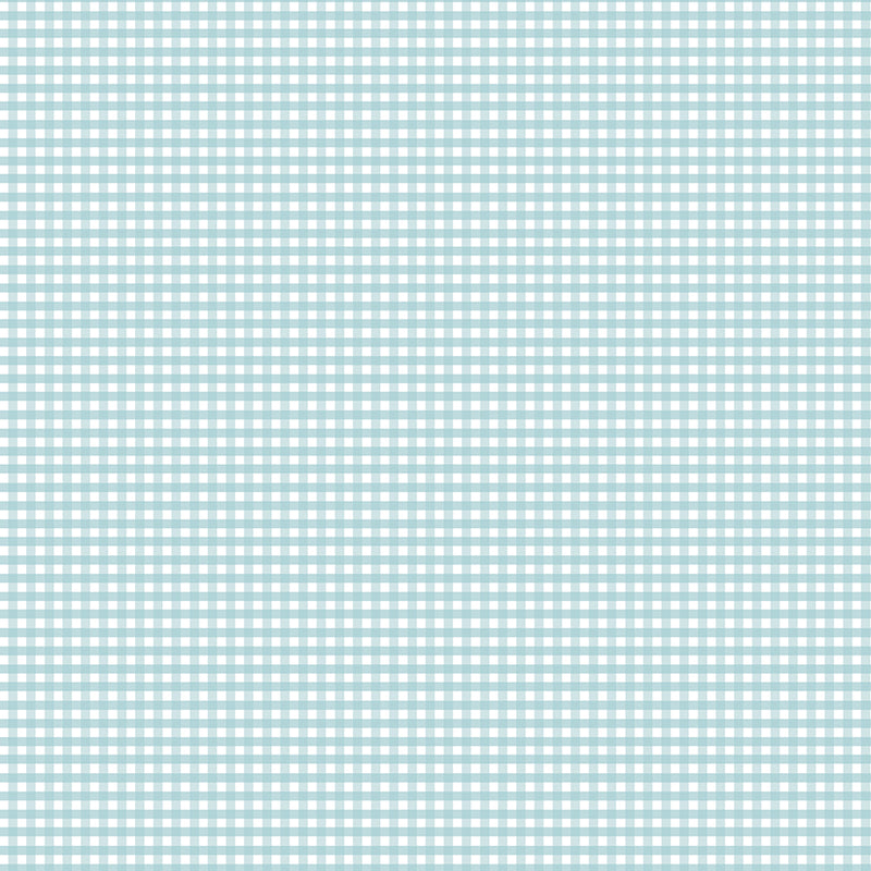 Gingham | Riley Blake Designs | 1/8" Small Aqua