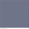 Gingham | Riley Blake Designs | 1/8" Small Navy