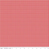 Gingham | Riley Blake Design | 1/8" Small Red