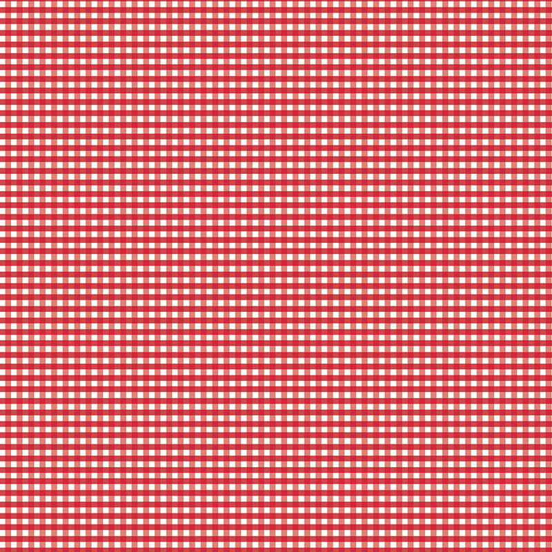 Gingham | Riley Blake Design | 1/8" Small Red 