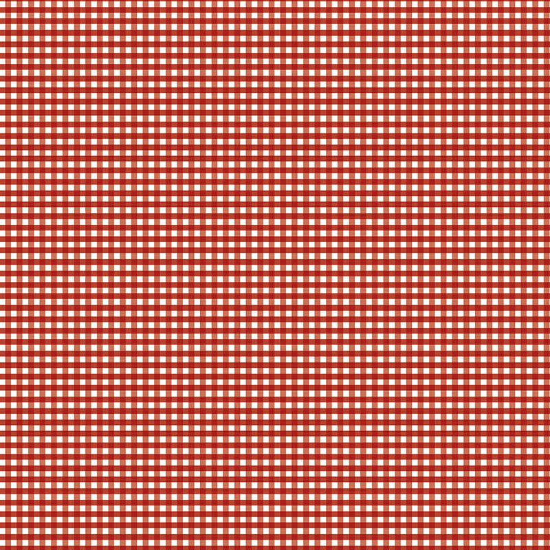 Gingham | Riley Blake Designs | 1/8" Small Barn Red