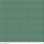 Gingham | Riley Blake Designs | 1/8" Small Christmas Green