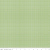 Gingham | Riley Blake Designs | 1/8" Small Green