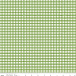 Gingham | Riley Blake Designs | 1/8" Small Green
