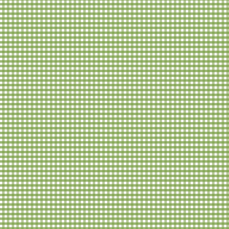 Gingham | Riley Blake Designs | 1/8" Small Green