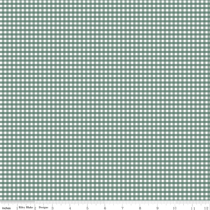 Gingham | Riley Blake Designs | 1/8" Small Lodge Pole | Riley Blake Designs