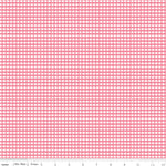 Gingham | Riley Blake Designs | 1/8" Small Sugar Pink
