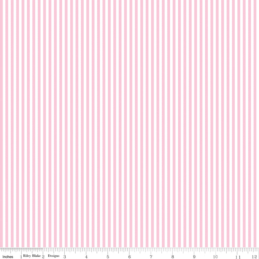Stripes | Riley Blake Designs | 1/8" Peony