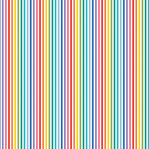 Stripes | Riley Blake Designs | 1/8" Rainbow