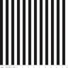 Stripes | Riley Blake Designs | 1/2" Black