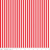 Stripes | Riley Blake Designs | 1/4" Red