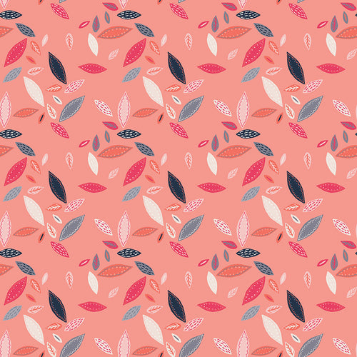 Golden Aster - Coral | Riley Blake Design