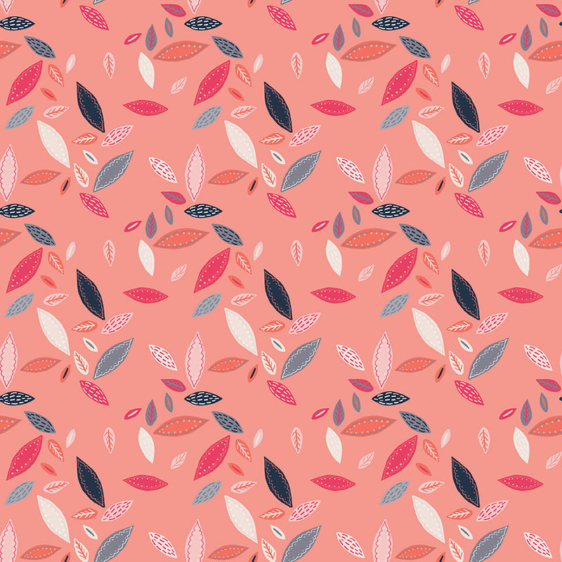 Golden Aster - Coral | Riley Blake Design