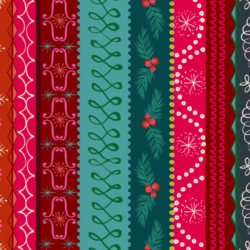 Candy Cane | Christmas Stripe | Helen Black | Dashwood Designs