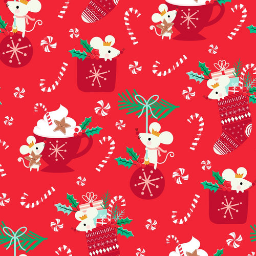 Cosy Christmas | Holiday Mice | Dashwood Studio | Jane Farnham
