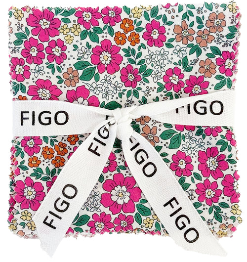 Pocket Posies | FIGO Fabrics | 5" Charm Packs