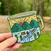 Camping Mug Embroidered Patch | Anne Van + Co